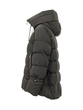 MOORER - Piumino Gadia con Cappuccio Alto - Nero - LIDIASHOPPING® - Official Website