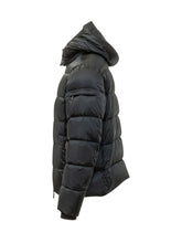 MOORER - Brett Quilted Puffer with Hood - Blue - LIDIASHOPPING® - Official Website