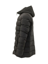 MOORER - Florio Double Breasted Puffer with Hood - Black - LIDIASHOPPING® - Official Website