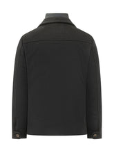 MOORER - Bas Double Breasted Jacket with High Collar - Blue - LIDIASHOPPING® - Official Website