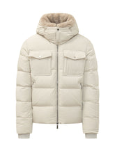 MOORER - Piumino Alarick con Tasche Applicate - Beige - LIDIASHOPPING® - Official Website