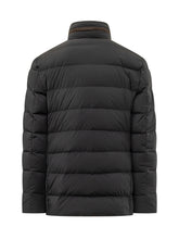 MOORER - Piumino Nolde con Collo Alto - Nero - LIDIASHOPPING® - Official Website