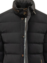 MOORER - Piumino Nolde con Collo Alto - Nero - LIDIASHOPPING® - Official Website