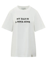STELLA MCCARTNEY - Tank Top with My Dad is a Rockstar Print - White - LIDIASHOPPING® - Official Website