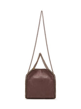 STELLA MCCARTNEY - Borsa Falabella Mini con Catena - Marrone - LIDIASHOPPING® - Official Website