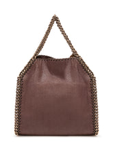 STELLA MCCARTNEY - Borsa Falabella Mini con Catena - Marrone - LIDIASHOPPING® - Official Website