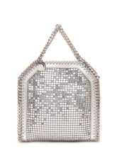 STELLA MCCARTNEY - Borsa Falabella Tiny con Catena - Argento - LIDIASHOPPING® - Official Website