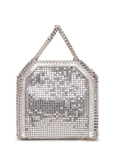 STELLA MCCARTNEY - Borsa Falabella Tiny con Catena - Argento - LIDIASHOPPING® - Official Website
