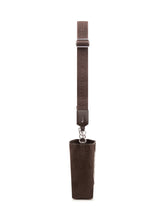 STELLA MCCARTNEY - Borsa a Tracolla con Logo Traforato - Marrone - LIDIASHOPPING® - Official Website