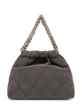 STELLA MCCARTNEY - Borsa Falabella Mini con Coulisse - Grigio - LIDIASHOPPING® - Official Website