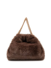STELLA MCCARTNEY - Borsa Falabella Mini Draw - Marrone - LIDIASHOPPING® - Official Website