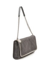STELLA MCCARTNEY - Borsa Falabella Flap - Grigio - LIDIASHOPPING® - Official Website