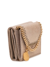 STELLA MCCARTNEY - Portafoglio Falabella - Beige - LIDIASHOPPING® - Official Website