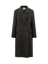 STUDIO NICHOLSON - Double Breasted Coat - Black - LIDIASHOPPING® - Official Website