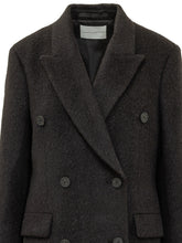 STUDIO NICHOLSON - Double Breasted Coat - Black - LIDIASHOPPING® - Official Website