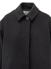 STUDIO NICHOLSON - Rounded Overcoat - Black - LIDIASHOPPING® - Official Website