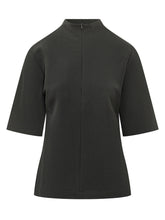 STUDIO NICHOLSON - Top a Collo Alto - Nero - LIDIASHOPPING® - Official Website