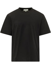 STUDIO NICHOLSON - T-shirt a Maniche Corte dalla Linea Ampia - Nero - LIDIASHOPPING® - Official Website
