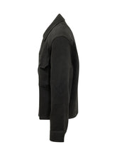 STUDIO NICHOLSON - Slim Fit Overshirt with Patch Pockets - Black - LIDIASHOPPING® - Official Website