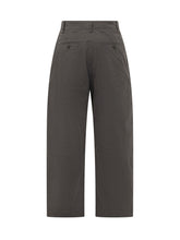 STUDIO NICHOLSON - Pantaloni Curved Leg a Gamba Ampia - Blu - LIDIASHOPPING® - Official Website