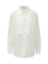 ALBERTA FERRETTI - Camicia con Pannello Plissettato - Bianco - LIDIASHOPPING® - Official Website