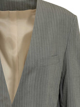 ALBERTA FERRETTI - Giacca Doppiopetto Gessata - Grigio - LIDIASHOPPING® - Official Website