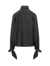 EMPORIO ARMANI - Blusa a Maniche Lunghe - Nero - LIDIASHOPPING® - Official Website