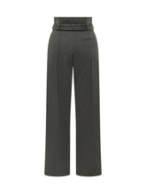 ETRO - Pantaloni a Gamba Ampia con Cintura - Nero - LIDIASHOPPING® - Official Website