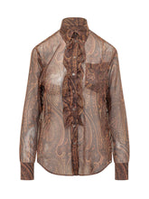 ETRO - Paisley Print Blouse - Brown - LIDIASHOPPING® - Official Website