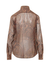 ETRO - Paisley Print Blouse - Brown - LIDIASHOPPING® - Official Website