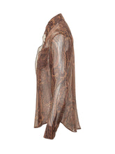 ETRO - Paisley Print Blouse - Brown - LIDIASHOPPING® - Official Website