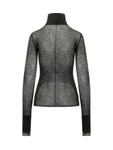 ELISABETTA FRANCHI - Maglia Tricot a Collo Alto - Nero - LIDIASHOPPING® - Official Website