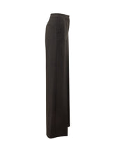 ELISABETTA FRANCHI - Pantaloni Sartoriali a Gamba Dritta - Nero - LIDIASHOPPING® - Official Website
