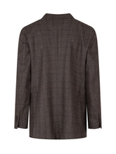 BOGLIOLI - Giacca Monopetto a Quadri - Marrone - LIDIASHOPPING® - Official Website