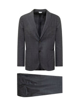 BOGLIOLI - Completo con Blazer e Pantaloni Sartoriali - Blu - LIDIASHOPPING® - Official Website