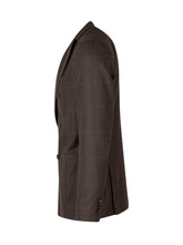 BOGLIOLI - Abito Doppiopetto con Motivo Check - Marrone - LIDIASHOPPING® - Official Website