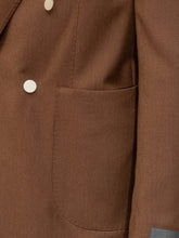 BRIGLIA - Completo Doppiopetto con Tasche Applicate - Marrone - LIDIASHOPPING® - Official Website