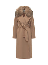SIMONA CORSELLINI - Cappotto Lungo con Collo Voluminoso - Marrone - LIDIASHOPPING® - Official Website