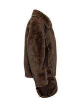 SEVENTY 19.70 - Reversible Faux Fur Jacket - Brown - LIDIASHOPPING® - Official Website