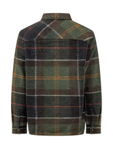 BARBOUR - Camicia Woodlane a Quadri - Verde - LIDIASHOPPING® - Official Website