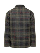 BARBOUR - Giacca Bedale con Motivo Tartan - Verde - LIDIASHOPPING® - Official Website