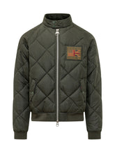BARBOUR INTERNATIONAL - Merchant Quilted Jacket with Patch - Green - LIDIASHOPPING® - Official Website
