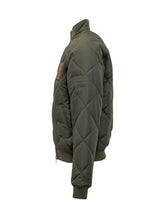 BARBOUR INTERNATIONAL - Merchant Quilted Jacket with Patch - Green - LIDIASHOPPING® - Official Website