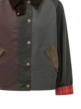 BARBOUR - Giacca Patchwork con Pannelli Sagomati - Multicolore - LIDIASHOPPING® - Official Website