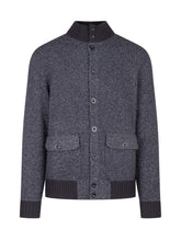 BALLANTYNE - Bomber con Tasche a Patta - Blu - LIDIASHOPPING® - Official Website