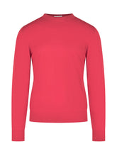 BALLANTYNE - Maglia Girocollo con Bordo a Coste - Rosso - LIDIASHOPPING® - Official Website