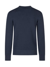 BALLANTYNE - Crewneck Sweater with Diamond Pattern - Blue - LIDIASHOPPING® - Official Website