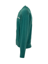 KENZO - Cardigan Eiffel Tower con Zip - Verde - LIDIASHOPPING® - Official Website