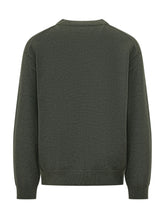 KENZO - Maglia Jumping Tiger con Girocollo - Verde - LIDIASHOPPING® - Official Website