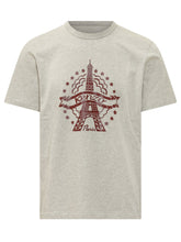 KENZO - Eiffel Tower T-shirt with Front Print - Grey - LIDIASHOPPING® - Official Website